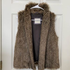 Faux Fur Vest from Abercrombie & Fitch